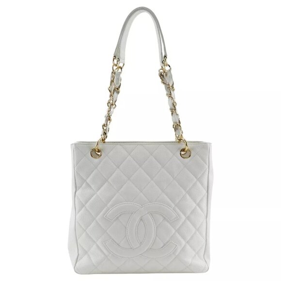 CHANEL Shoulder Bag PST Chain Tote from Japan - Picture 1 of 12